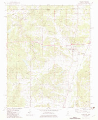 preview thumbnail of historical topo map of Walnut, MS in 1982