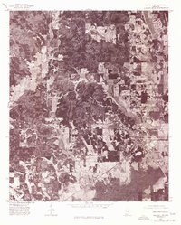 1976 Map of Walthall, MS, 1977 Print