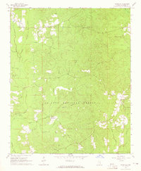 Download a high-resolution, GPS-compatible USGS topo map for Waterford, MS (1965 edition)