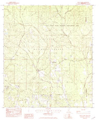 preview thumbnail of historical topo map of Harrison County, MS in 1982