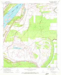 Download a high-resolution, GPS-compatible USGS topo map for Whiting Bayou, MS (1972 edition)