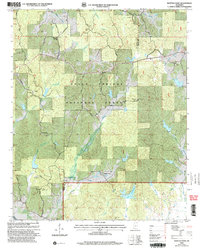 Download a high-resolution, GPS-compatible USGS topo map for Whitten Town, MS (2003 edition)