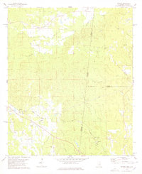 preview thumbnail of historical topo map of Lauderdale County, MS in 1978