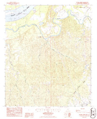 Download a high-resolution, GPS-compatible USGS topo map for Widows Creek, MS (1986 edition)