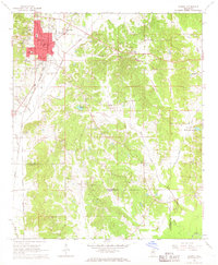 Download a high-resolution, GPS-compatible USGS topo map for Winona, MS (1967 edition)