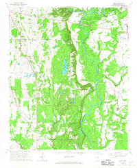 Download a high-resolution, GPS-compatible USGS topo map for Wren, MS (1967 edition)