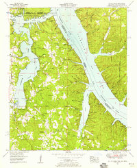Download a high-resolution, GPS-compatible USGS topo map for Yellow Creek, MS (1958 edition)