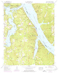 Download a high-resolution, GPS-compatible USGS topo map for Yellow Creek, MS (1977 edition)