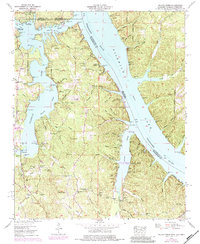 Download a high-resolution, GPS-compatible USGS topo map for Yellow Creek, MS (1984 edition)