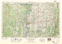 1956 Map of Greenwood