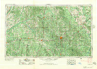 1957 Map of Meridian