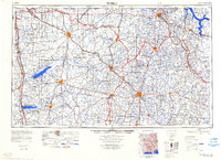 1984 Map of Tupelo