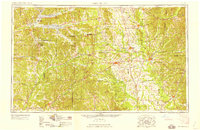 1958 Map of West Point