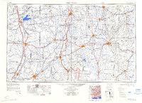 1984 Map of Ackerman, MS