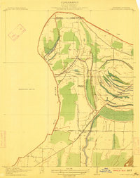 1912 Map of Lake Cormorant