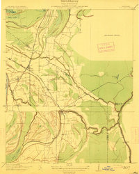 1912 Map of Lula