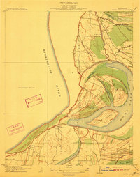 1912 Map of Moon Lake