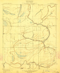 1910 Map of Walnut Lake