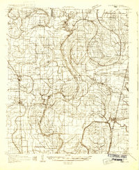 1931 Map of Drew