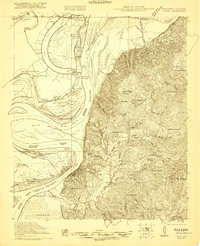 1921 Map of Natchez