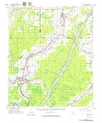 Download a high-resolution, GPS-compatible USGS topo map for Bayland, MS (1979 edition)