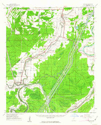Download a high-resolution, GPS-compatible USGS topo map for Bayland, MS (1963 edition)
