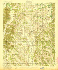 1922 Map of Booneville