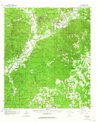 Download a high-resolution, GPS-compatible USGS topo map for Bude, MS (1964 edition)