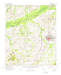 Download a high-resolution, GPS-compatible USGS topo map for Canton, MS (1975 edition)