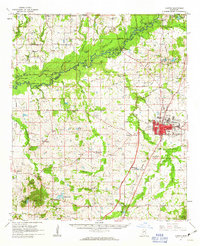 Download a high-resolution, GPS-compatible USGS topo map for Canton, MS (1963 edition)