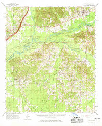 Download a high-resolution, GPS-compatible USGS topo map for Carthage, MS (1969 edition)
