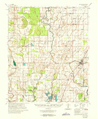preview thumbnail of historical topo map of Bolivar County, MS in 1969