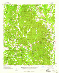 Download a high-resolution, GPS-compatible USGS topo map for Chunky, MS (1958 edition)