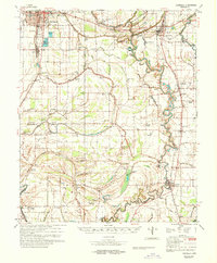 Download a high-resolution, GPS-compatible USGS topo map for Cleveland, MS (1968 edition)