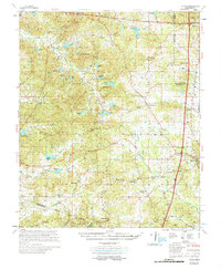 Download a high-resolution, GPS-compatible USGS topo map for Coila, MS (1978 edition)