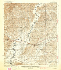 Download a high-resolution, GPS-compatible USGS topo map for Edwards, MS (1938 edition)