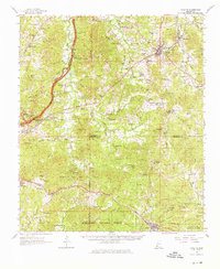 Download a high-resolution, GPS-compatible USGS topo map for Fayette, MS (1976 edition)