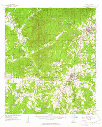 Download a high-resolution, GPS-compatible USGS topo map for Gloster, MS (1963 edition)