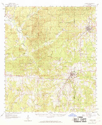 Download a high-resolution, GPS-compatible USGS topo map for Gloster, MS (1969 edition)