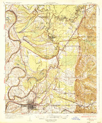 1936 Map of Carroll County, MS