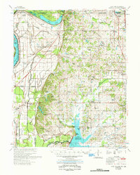Download a high-resolution, GPS-compatible USGS topo map for Horn Lake, MS (1978 edition)