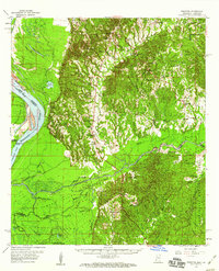Download a high-resolution, GPS-compatible USGS topo map for Kingston, MS (1960 edition)