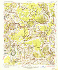 1935 Map of Lula, MS
