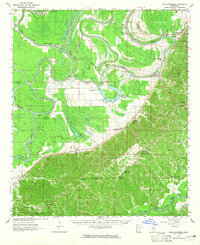 Download a high-resolution, GPS-compatible USGS topo map for Mechanicsburg, MS (1965 edition)
