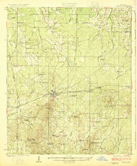 preview thumbnail of historical topo map of Morton, MS in 1924