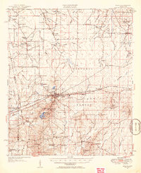 preview thumbnail of historical topo map of Morton, MS in 1951