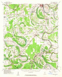 Download a high-resolution, GPS-compatible USGS topo map for Mossy Lake, MS (1963 edition)