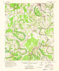Download a high-resolution, GPS-compatible USGS topo map for Mossy Lake, MS (1962 edition)