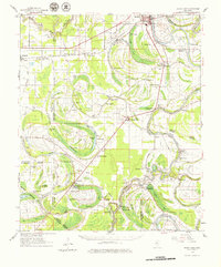 Download a high-resolution, GPS-compatible USGS topo map for Mossy Lake, MS (1979 edition)