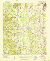 1951 Map of New Albany